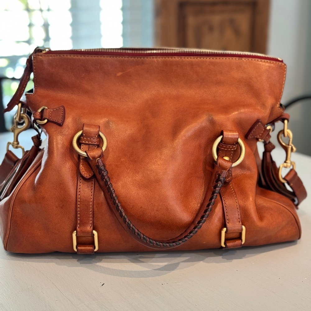 Dooney and Bourke Florentine Large Satchel - Picture 4 of 5